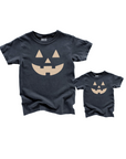 Jack-O-Lantern Adult Neutral Tee (See Matching Kids Tee!)