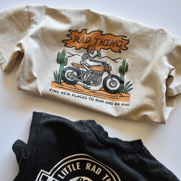 WHERE THE RAD THINGS ARE TEE™ - VINTAGE BIEGE