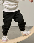 Cotton Twill Caro Jogger - Black