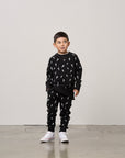 Lightning Bolt Pullover - Black