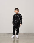 Lightning Bolt Jogger - Black