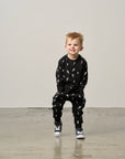 Lightning Bolt Jogger - Black
