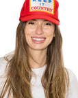 Keep It Country Trucker Hat in Red