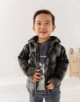 Babysprouts Kid's Hooded Shacket