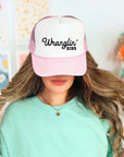 Wrangling' Kids Trucker Hat - Fall Western Trucker Hat