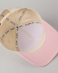 MOTHER Upside Down Lettering Embroidery Cap: Black / ONE SIZE