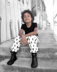 Classic Midi Rain Boot in Black / Black