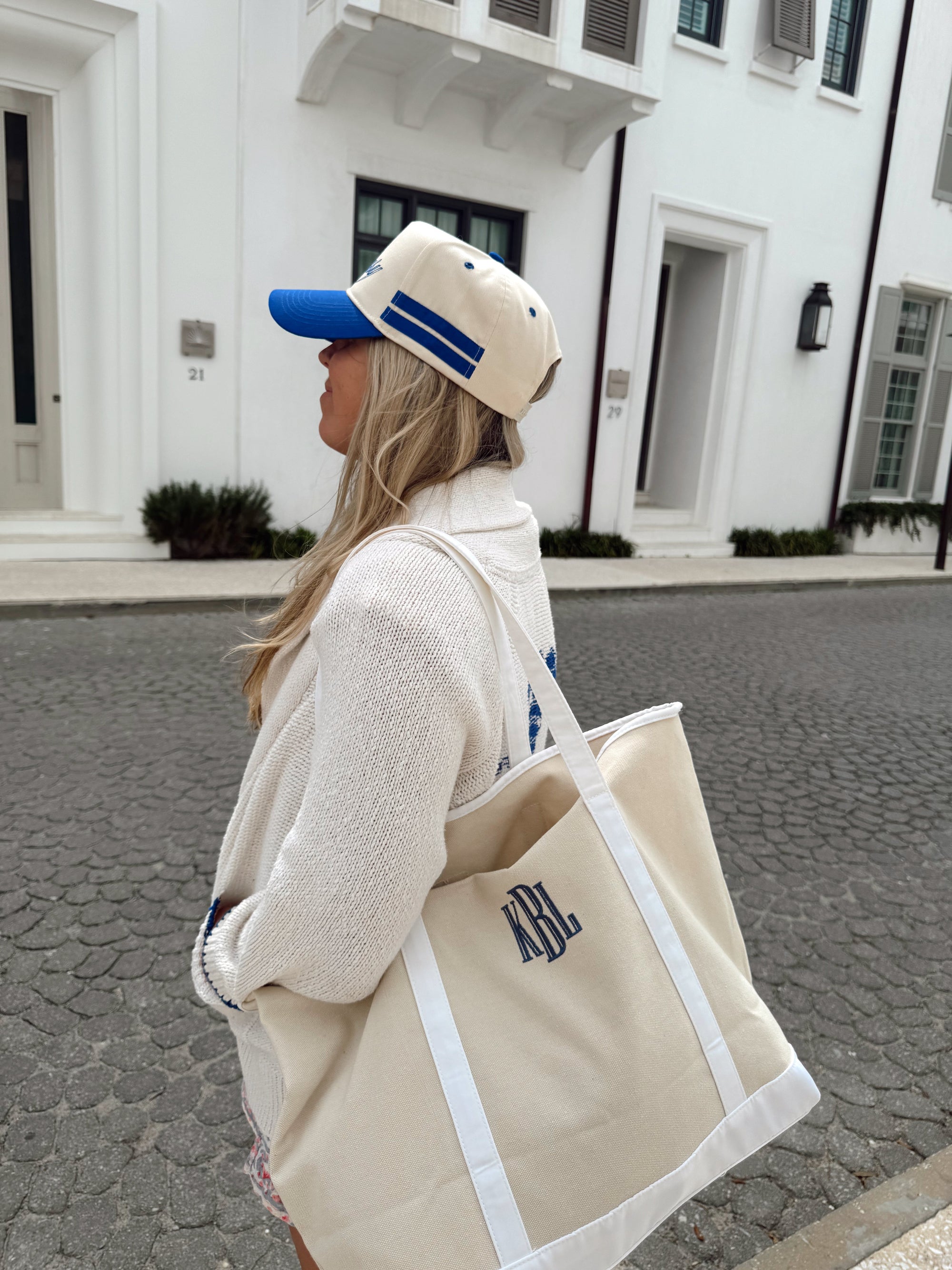 Booked and Busy - Royal Blue Vintage Trucker Hat