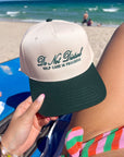 Do Not Disturb Self Care in Progress - Green Vintage Trucker Hat
