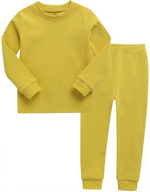 Daily Cotton Boys Girls Long Sleeve PJs