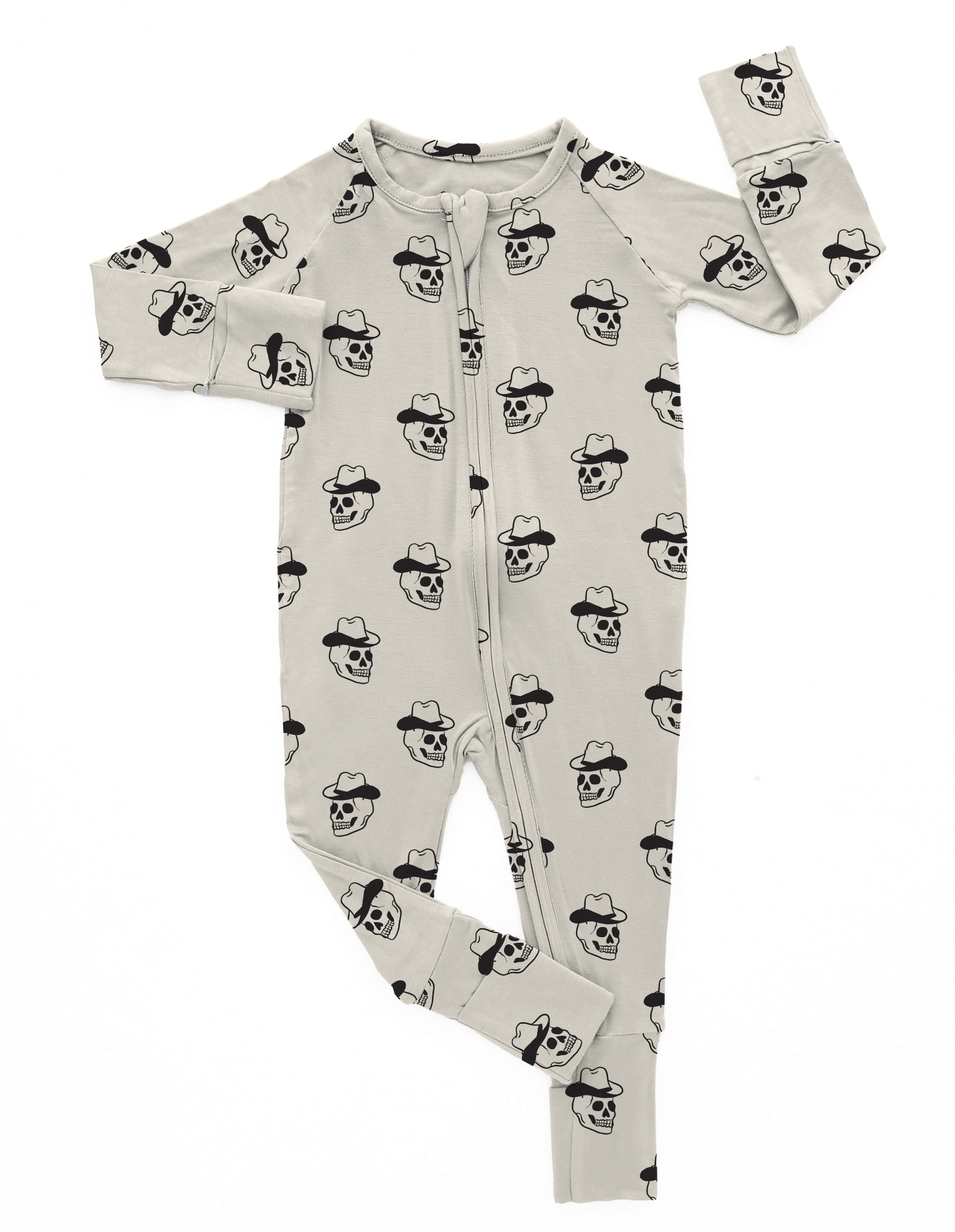 Cowboy Skull | Bamboo Romper
