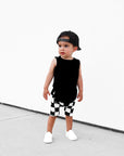 Bamboo Tank in Black
