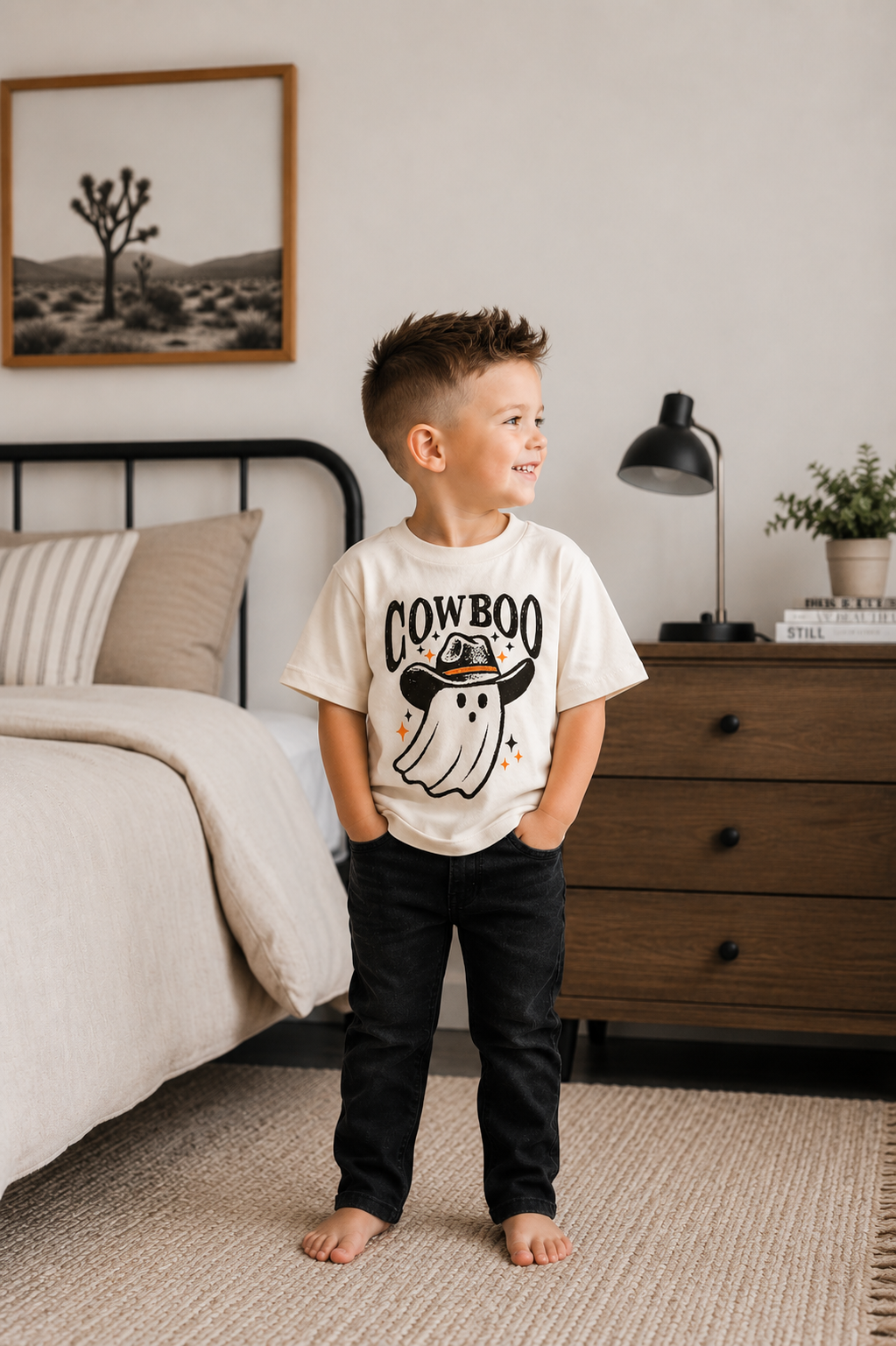 Cow Boo Kids Tee or Pullover