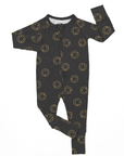 Distressed Smiley | Bamboo Romper