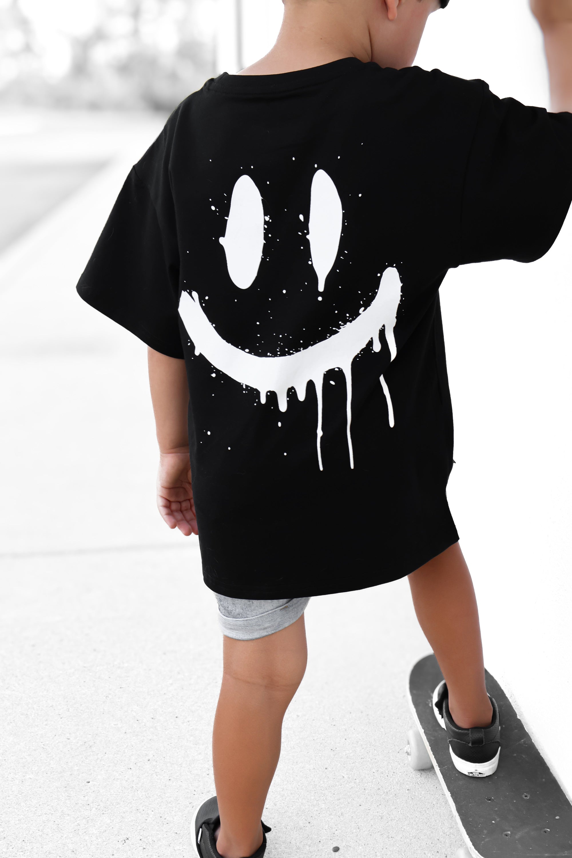 Bamboo Graphic Tee in Troublemaker