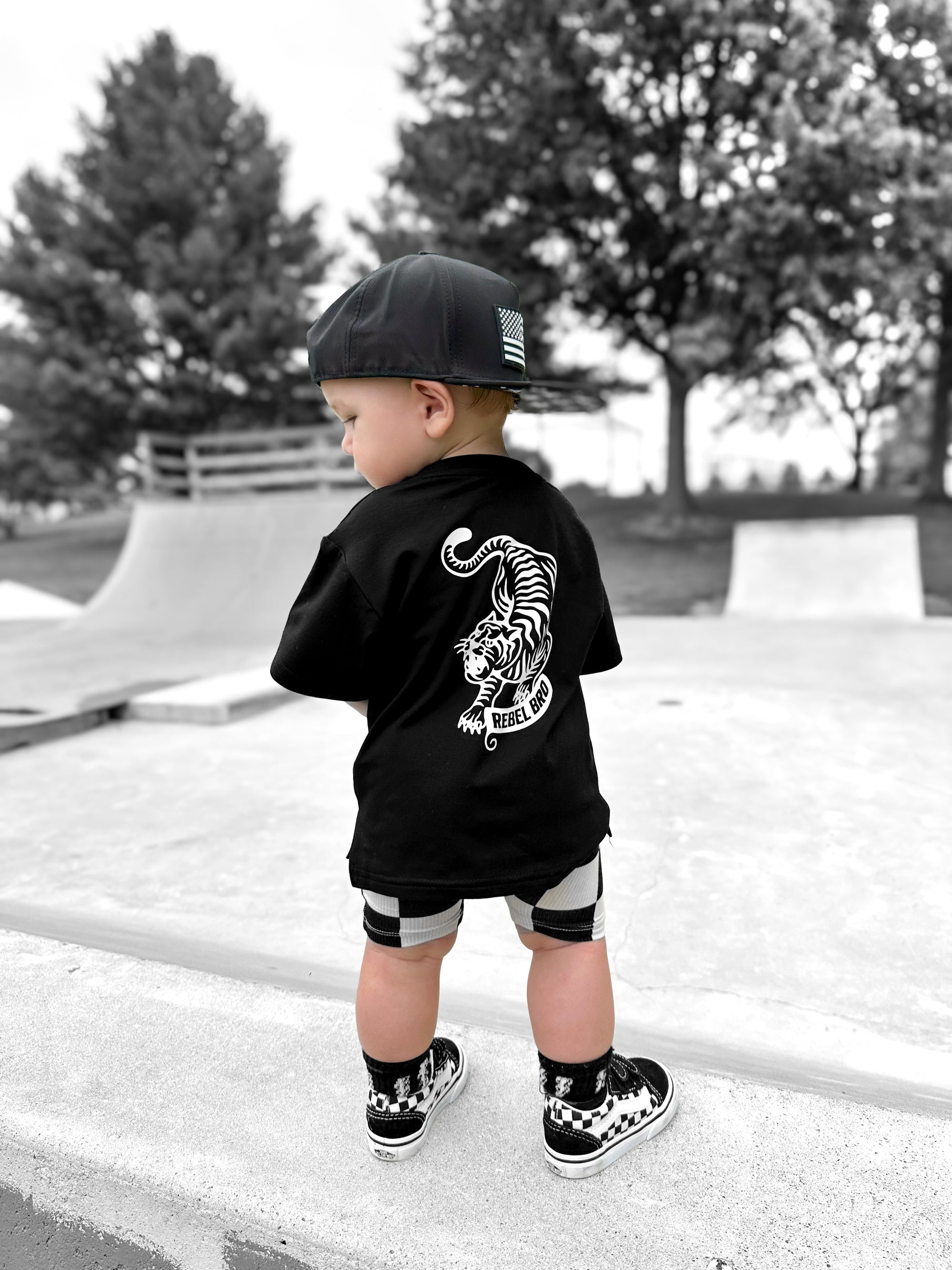 Bamboo Graphic Tee in Feral