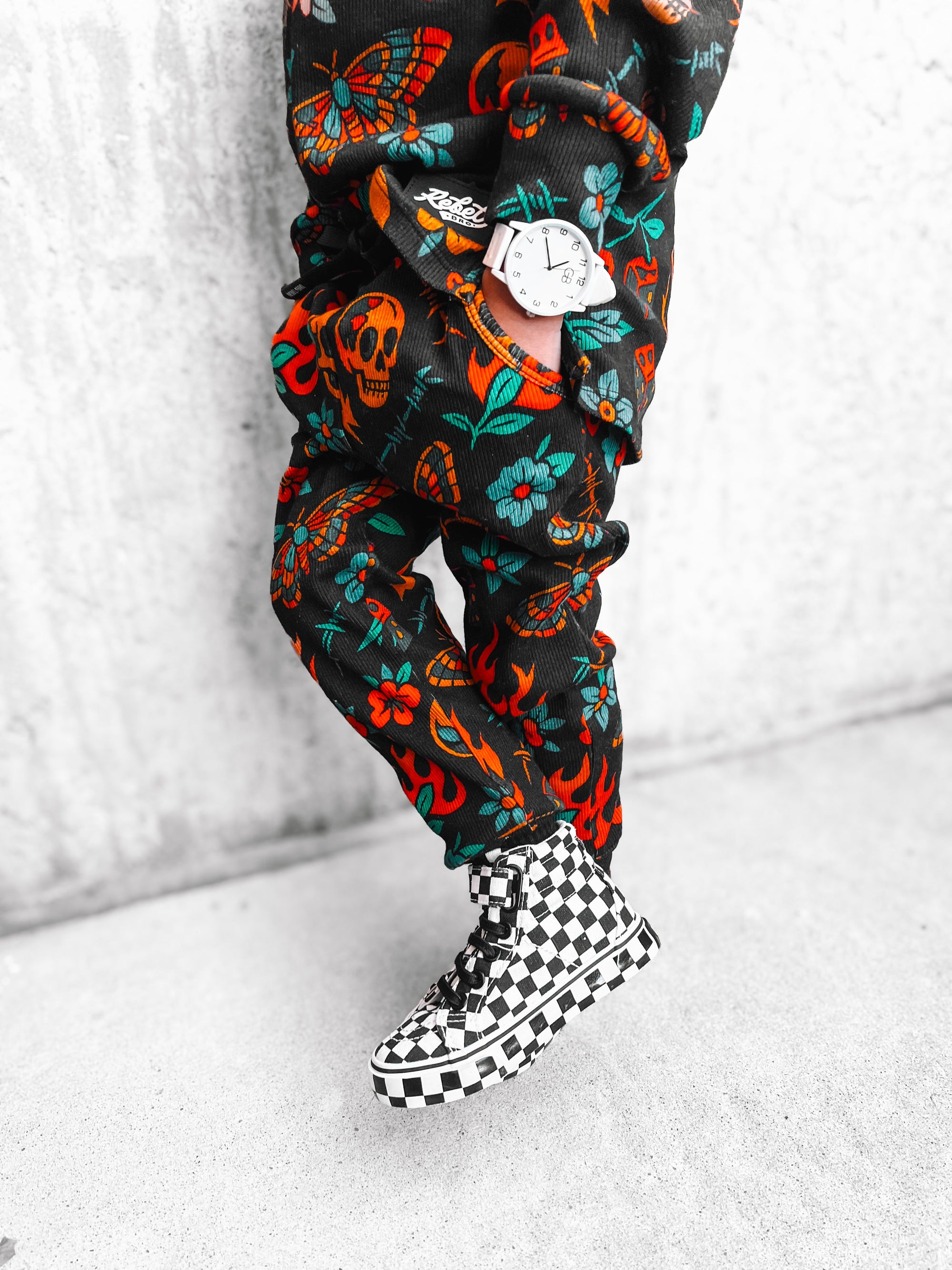 SK8TR Hi-Top in Venice (Checkered)