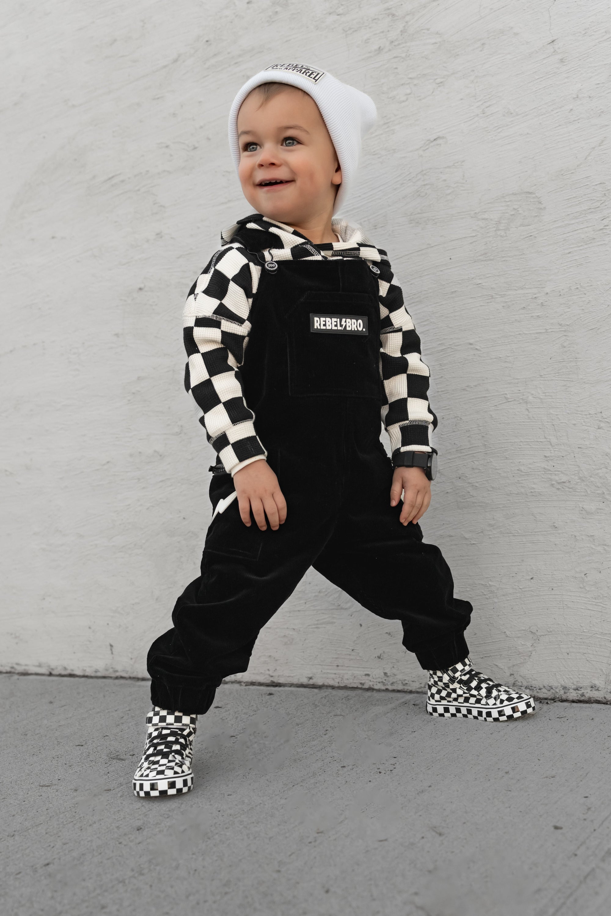 SK8TR Hi-Top in Venice (Checkered)