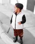 Reversible Puffer Vest in Ranger (PREORDER)