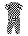 Pit Crew Romper in Venice
