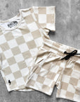 Biker Two Piece Set in Callen
