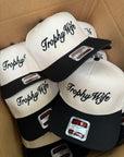 Trophy Wife - Black Vintage Trucker Hat