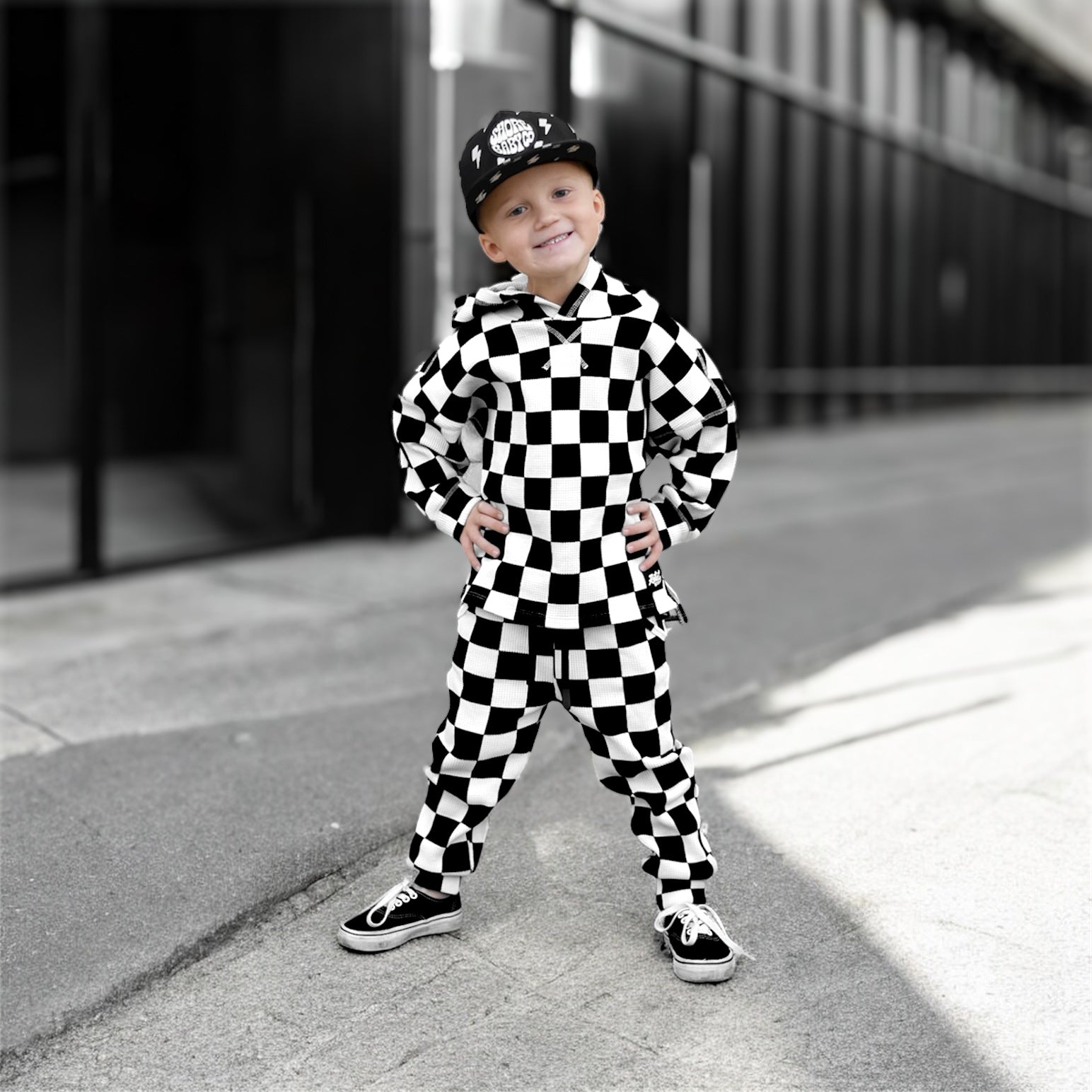 Waffle Set in Venice