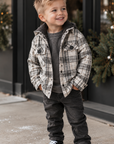 Babysprouts Kid's Hooded Shacket