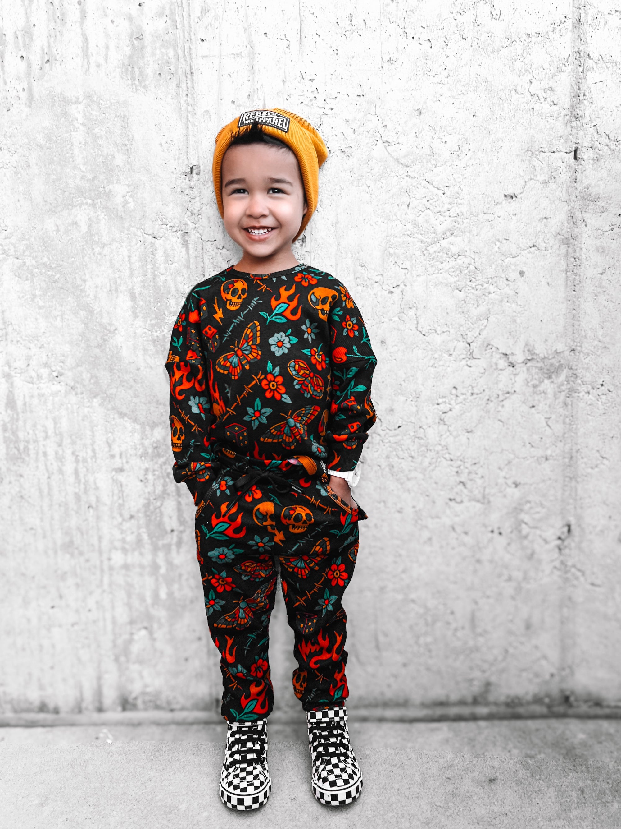 Organic Ribbed Set in Inkworks