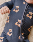 Bamboo Zip Romper | Bear Vibes