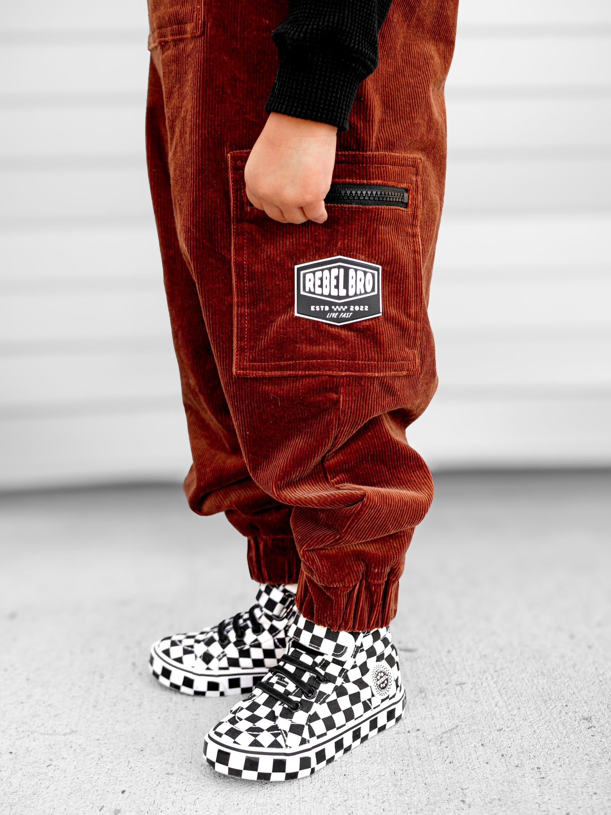 SK8TR Hi-Top in Venice (Checkered)