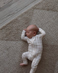 Bamboo Zip Pajamas | Gingham