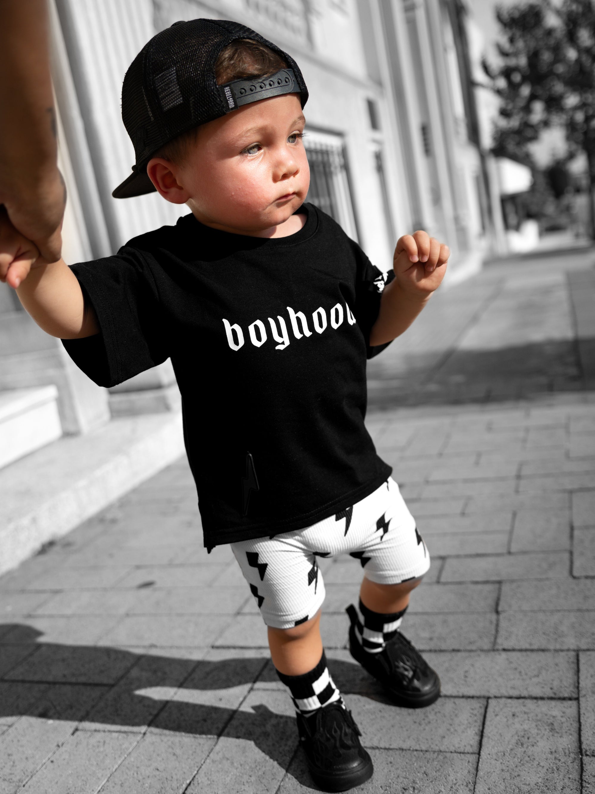 Bamboo Graphic Tee in Boyhood