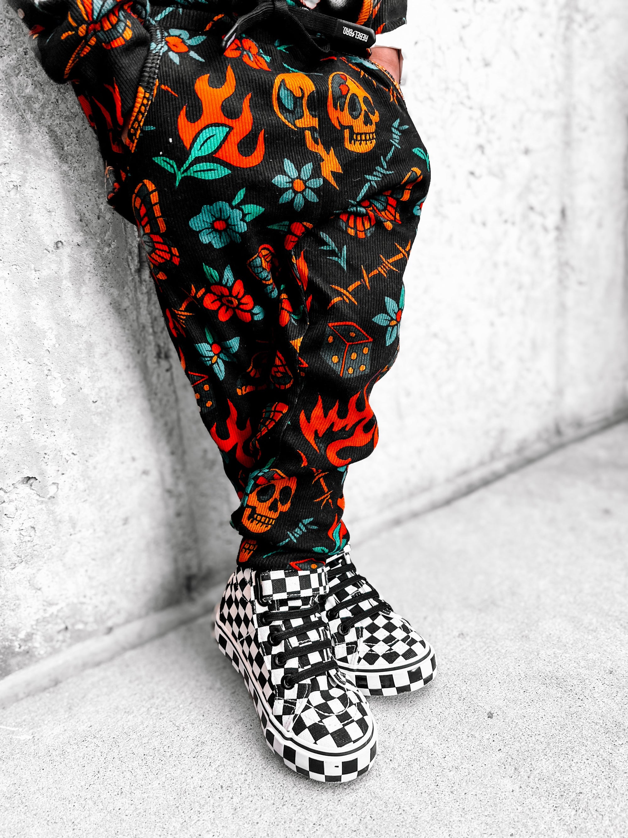 SK8TR Hi-Top in Venice (Checkered)