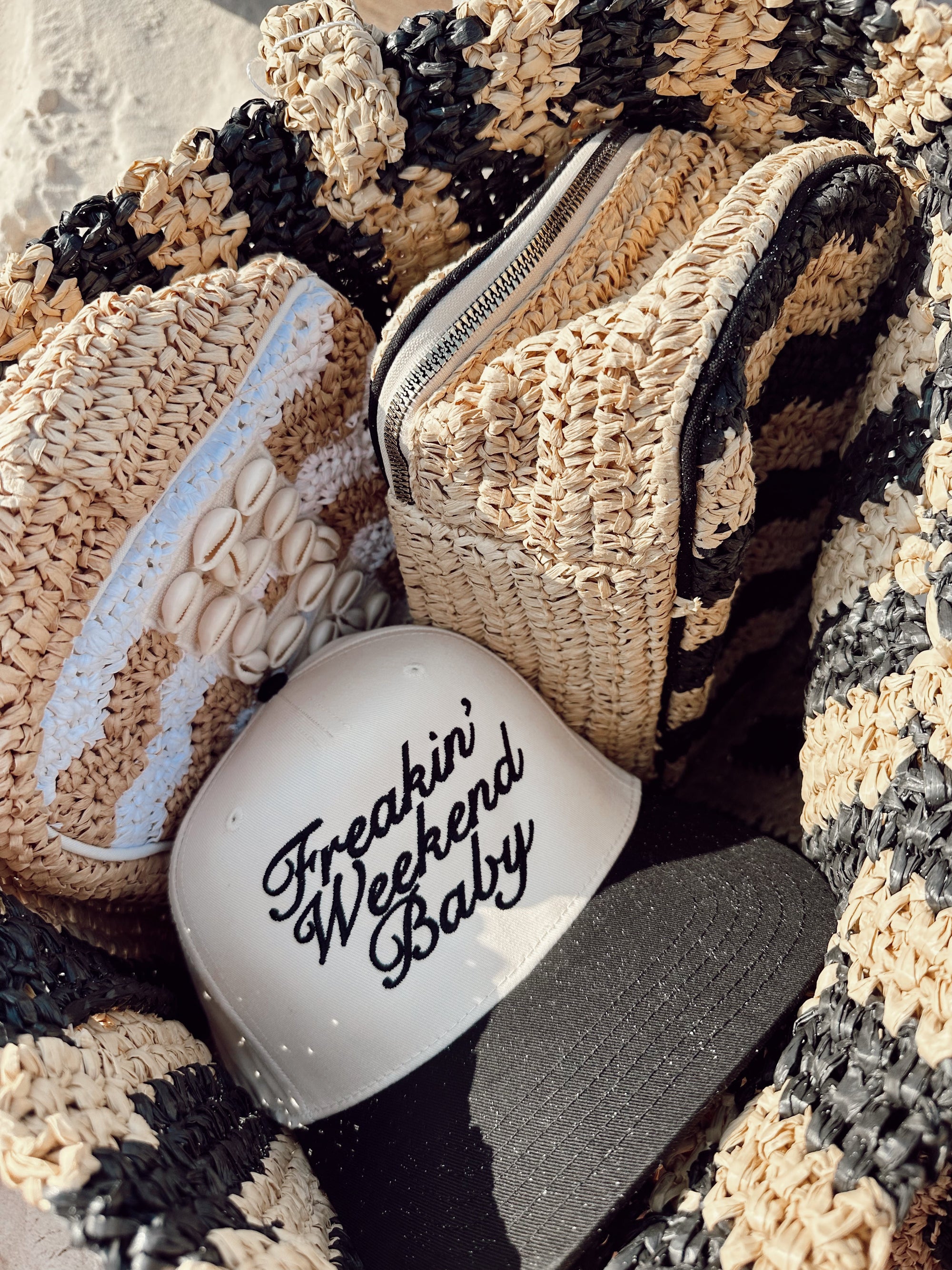 Freakin&#39; Weekend Baby - Vintage Trucker Hat