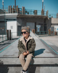 EZRA WATER RESISTANT JACKET - OLIVE