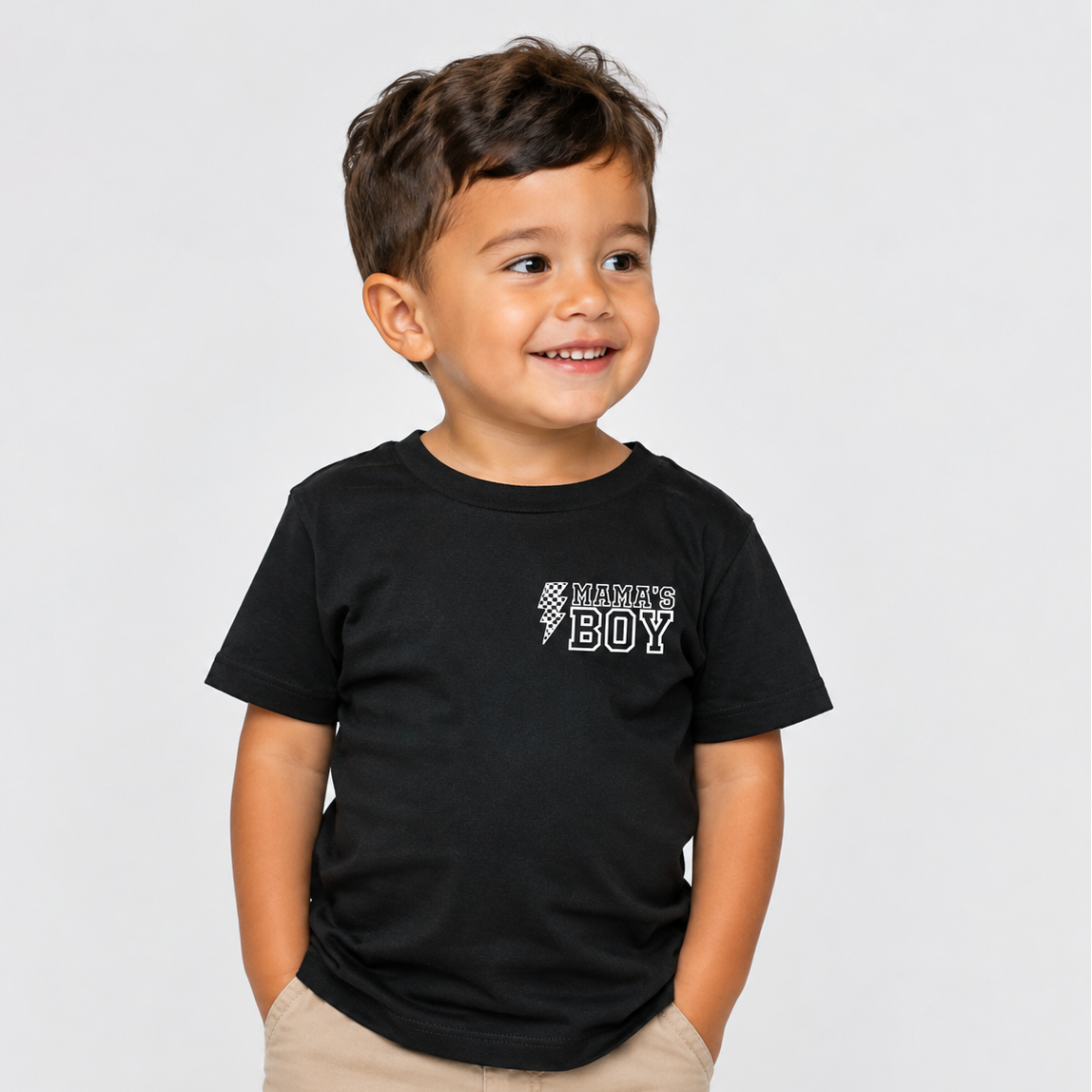 Mama's Boy Lightening Pocket Tee
