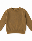 Acid Wash Crewneck | Chocolate