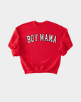 Boy Mama Varsity Pullover