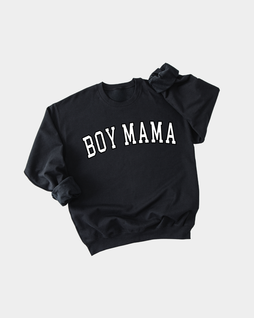 Boy Mama Varsity Pullover