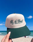 Do Not Disturb Self Care in Progress - Green Vintage Trucker Hat