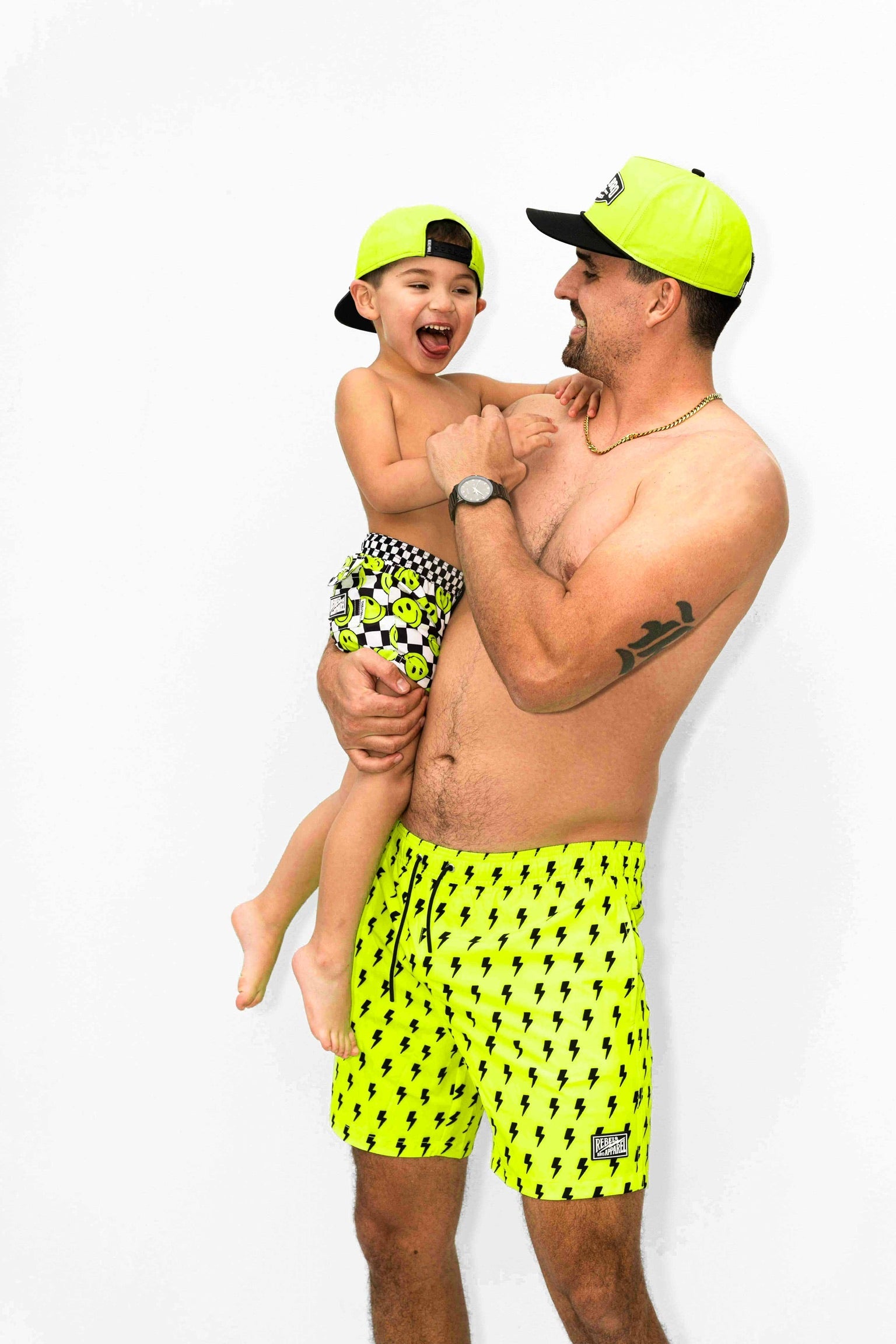 Hydro Snapback in Neon Electric Lime|| WATERPROOF ||  PREORDER