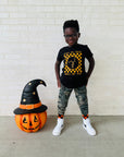 Orange and Black Check