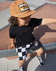Burn Out Mesh Shorts