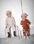 Ribbed Bamboo Leggings (3 Pack) - Neutral Solids