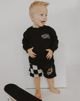 Burn Out Mesh Shorts