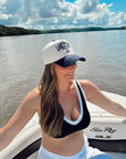 Lake it Easy - Navy Vintage Trucker Hat