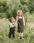 Green Corduroy Overalls