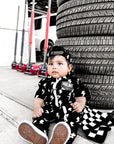 Pit Crew Romper in Jagger