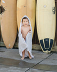 Desert Sage Muslin Hooded Towel